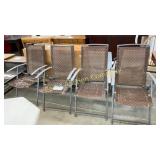 LOT OF 4 OUTDOOR FOLDING CHAIRS LOT OF 4 OUTDOOR FOLDING CHAIRS