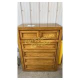 HUNTLEY BY THOMASVILLE 5 DRAWER WOOD CHEST