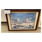 WOOD FRAMED PICTURE WOOD FRAMED PICTURE