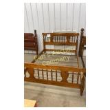 WOOD FULL SIZE BED