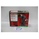 CRAFTSMAN 19.2V 3/8' DRILL/DRIVER KIT IN BOX