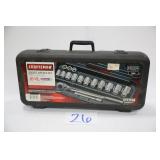CRAFTSMAN 16PC SOCKET WRENCH SET 3/4' DRIVE