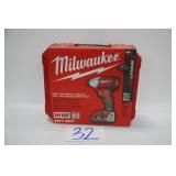 MILWAUKEE M18 1/4" CORDLESS IMPACT DRIVER KIT