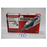 CRAFTSMAN 12V CORDLESS ROTARY TOOL IN BOX