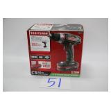 CRAFTSMAN 19.2V 1/2' HEAVY DUTY DRILL/DRIVER KIT