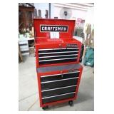 NEW RED CRAFTSMAN 26" ROLLING TOOL CHEST W/ TOP