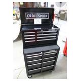 NEW BLACK CRAFTSMAN 26" ROLLING TOOL CHEST W/ TOP