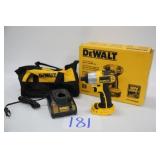 DEWALT 18V 1/4" IMPACT DRIVER & CHARGER-NO BATTERY