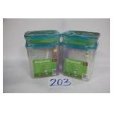 LOT OF (2) 24PC SNAPWARE TUPPERWARE SETS