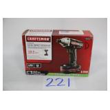 CRAFTSMAN 19.2V 14" IMPACT DRIVER KIT IN BOX