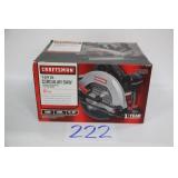 CRAFTSMAN 7-1/4' CIRCULAR SAW IN BOX 12 AMP
