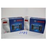 LOT OF 2 BOSCH 12V COMPACT RADIOS IN BOX