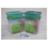 LOT OF 2 NEW 24PC SNAPWARE TUPPERWARE SETS