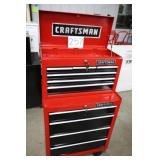 NEW RED CRAFTSMAN 26" ROLLING TOOL CHEST W/ TOP