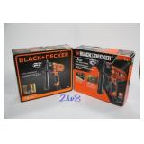 LOT OF 2 BLACK & DECKER 7AMP 1/2" DRILL/DRIVERS