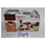 BLACK & DECKER PROJECT PAK IN BOX