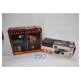 LOT OF 2 BLACK & DECKER TOOLS