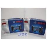 LOT OF 2 BOSCH 12V COMPACT RADIOS - NO BATTERY