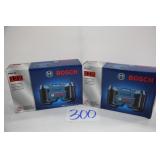 LOT OF 2 BOSCH 12V COMPACT RADIOS IN BOX