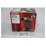 CRAFTSMAN 19.2V 1/2' DRILL/DRIVER KIT IN BOX