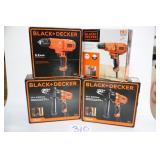 LOT OF 4 BLACK & DECKER TOOLS