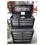 NEW BLACK CRAFTSMAN 26" ROLLING TOOL CHEST W/ TOP