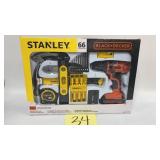 NEW STANLEY/BLACK & DECKER 66PC TOOL SET
