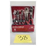 CRAFTSMAN 10PC WRENCH & PLIERS SET