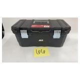 NEW ACE 20' BLACK PLASTIC TOOL BOX