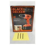 BLACK & DECKER 18V CORDLESS DRILL/DRIVER