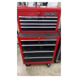 CRAFTSMAN RED 26' ROLLING TOOL CHEST W/ TOP