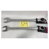 LOT OF 2 NEW ACE COMBINATION WRENCHES