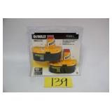 2 PACK DEWALT 18V XRP BATTERY COMBO PACK