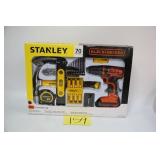 NEW STANLEY/BLACK & DECKER 66PC TOOL SET