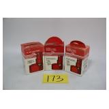 LOT OF 3 MILAUKEE 12V BATTERY PACKS