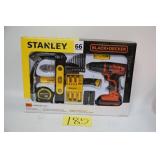 NEW STANLEY/BLACK & DECKER 66PC TOOL SET