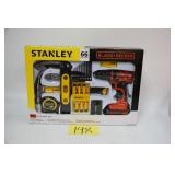 NEW STANLEY/BLACK & DECKER 66PC TOOL SET