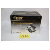 STEEL GRIP 7-1/4' CIRCULAR SAW W/ LASER 10AMP