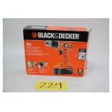 BLACK & DECKER 18V CORDLESS DRILL/DRIVER
