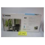 MOEN EDWYN BRUSH NICKEL KITCHEN FAUCET