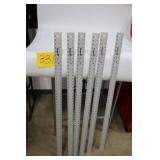 LOT OF 6 EMPIRE 48' ALUMINUM STRAIGHT EDGE RULERS