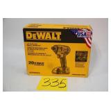 DEWALT 20V 1/4' IMPACT DRIVER KIT