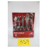 NEW ACE 10PC WRENCH & PLIERS SET
