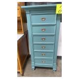 TEAL COLOR JEWELRY/LINGERIE CHEST