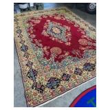 RED PRINT ORIENTAL RUG
