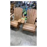 LOT OF 2 LIFETIME BRAND ADIRONDACK CHAIRS