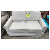 NEW OFF WHITE/BEIGE SMALL LOVESEAT