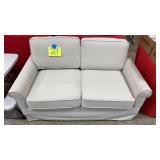 NEW OFF WHITE/BEIGE SMALL LOVESEAT