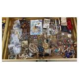 LARGE LOT OF ASSORTED COSTUME JEWELRY
