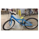 GIANT BRAND BLUE BICYCLE